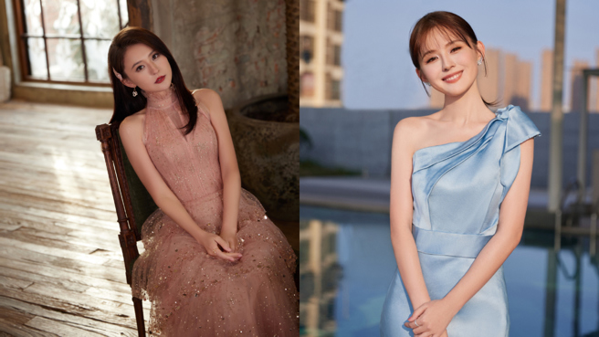 热依扎近日晒出元宵美照，网友却以为她激凸。（图／微博@热依扎）