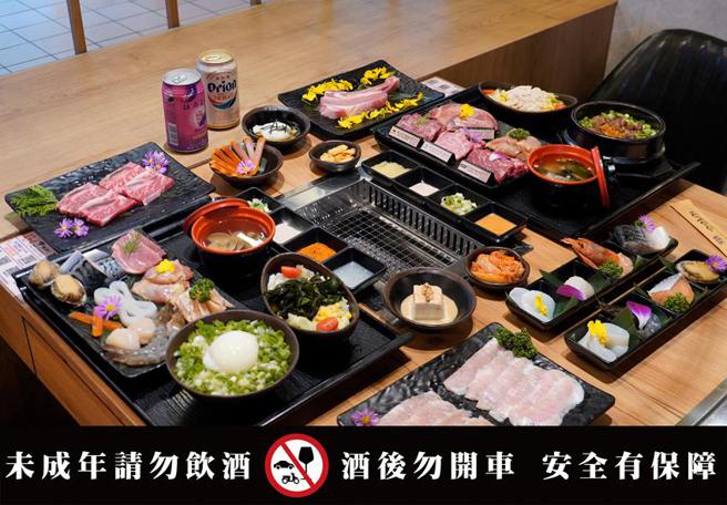 烧肉ChaCha2店插旗基隆，海陆单人烧肉套餐任君挑选。（图／烧肉ChaCha提供）