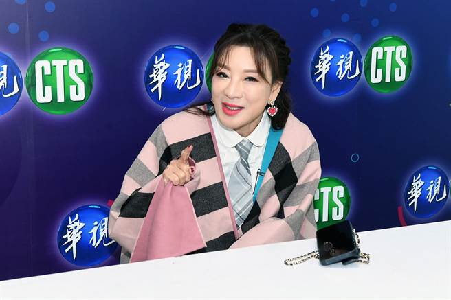 杨绣惠今接受媒体访问。（华视提供）