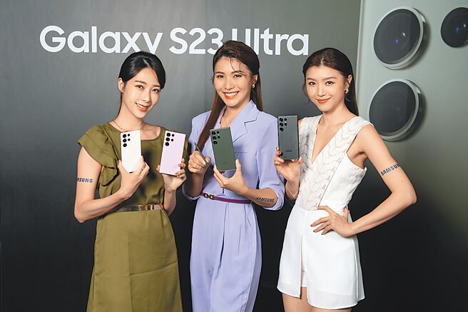 三星6日宣布旗舰机S23系列7日开放预购、24日全面上市。图／三星提供　文／吴筱雯