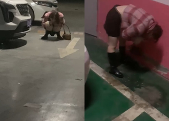影片瘋傳！酒醉妹停車場遭2男撿屍 直喊：不回家會被罵死