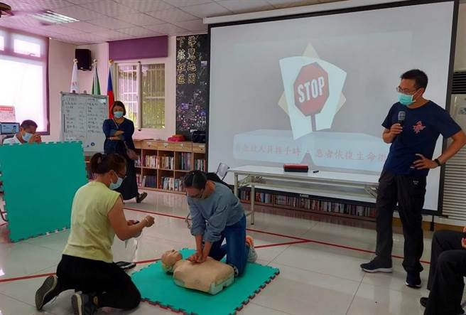 灾害防救为一项永续长期性工作，期唤起民眾防灾意识。(图／金门县消防局提供)