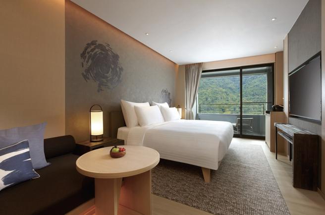 Global Mall春季会员回馈，13日至19日APP扣6000点，即可换礁溪寒沐酒店一泊二食住宿券。（Global Mall提供）