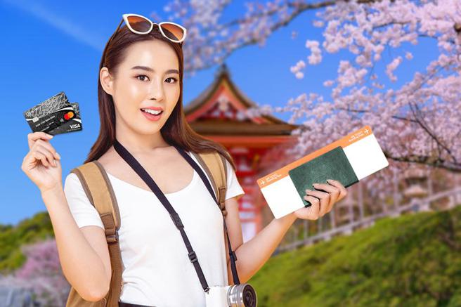 （出国首选一银信用卡，加码最高送11,100元刷卡金。图／第一银行提供）