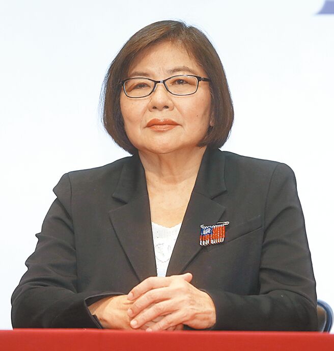 國民黨台北市黨部主委黃呂錦茹（見圖）7日表示已請辭主委，盼交棒台北市議長戴錫欽。（本報資料照片）