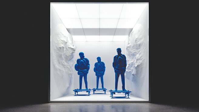 Moncler Genius的THE ART OF GENIUS天才創藝大秀，曝光與adidas Originals合作的前導概念圖。（Moncler提供）