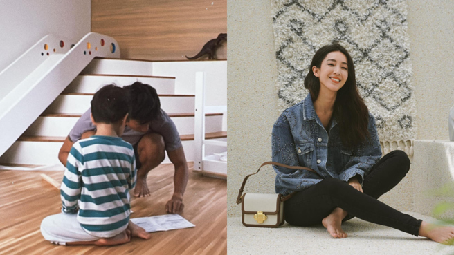 隋棠家布置十分温馨。（图／FB@隋棠）