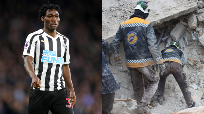 前英超足球明星阿特苏（Christian Atsu）昨日才传出获救，今日球队却证实还找不到人。（图／达志影像）