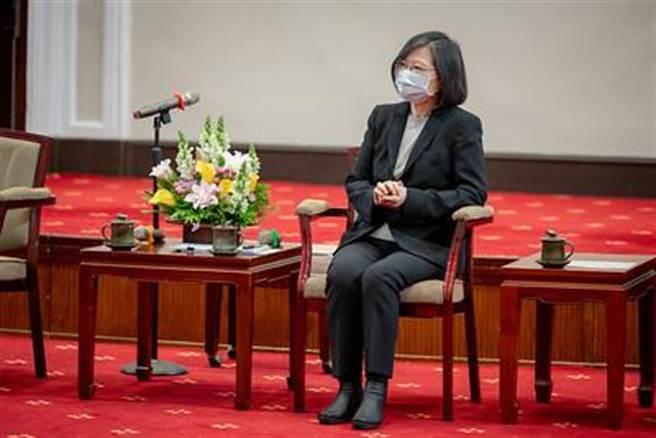 总统蔡英文。(资料照片)