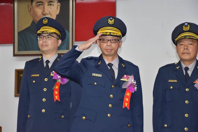 新任竹南分局长潘嘉旺曾任北市中山分局督察组长。（谢明俊摄）