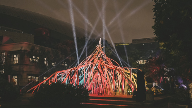 和祖靈對話的路徑。（圖／台北市政府）