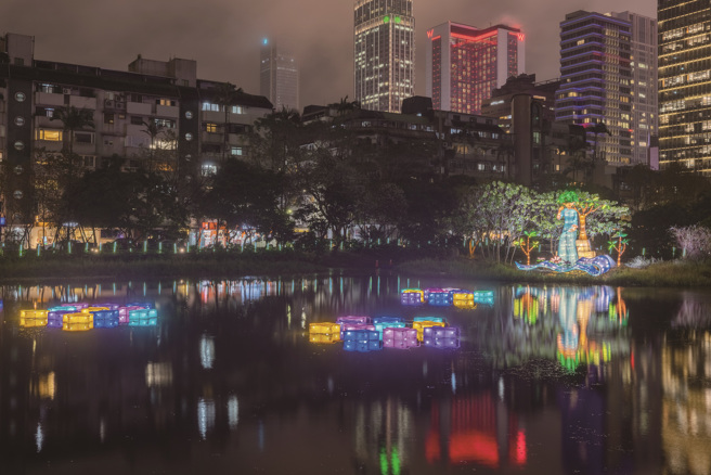 島上的女人樹。（圖／台北市政府）