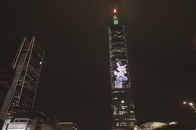 知名地標台北101大樓也參與此次燈會，將運用外牆的LED面板帶來精彩展演，是2023台灣燈會副燈之一。（圖／台北市政府）