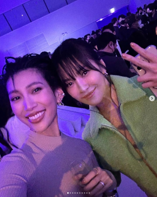 莫莉透露乔妹状态好个性又亲民。（图／IG@molly_chiang）