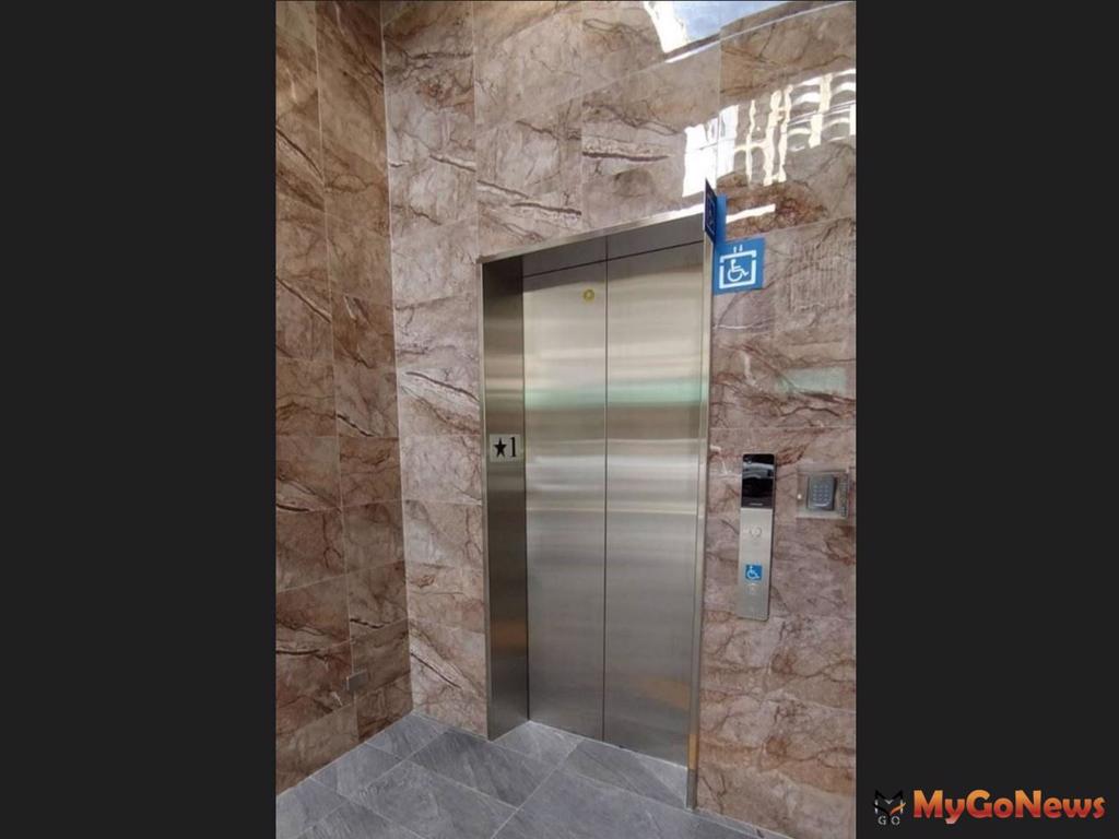 補助無障礙電梯完工照片 (圖/MyGoNews買購房地產新聞)