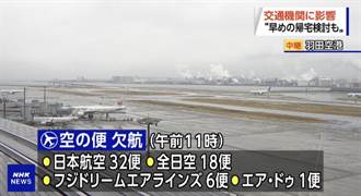  日本發大雪警報！曝冷空氣流動 上百航班取消