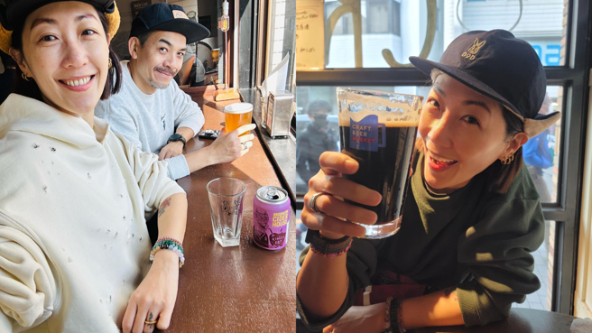 林如琦脚受伤挂急诊。(图/林如琦、史丹利 FB)