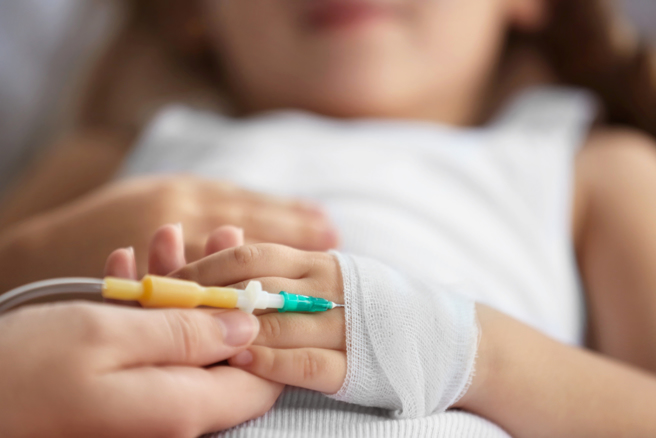 肠病毒的危险族群为5岁以下的幼童。(示意图/ Shutterstock )