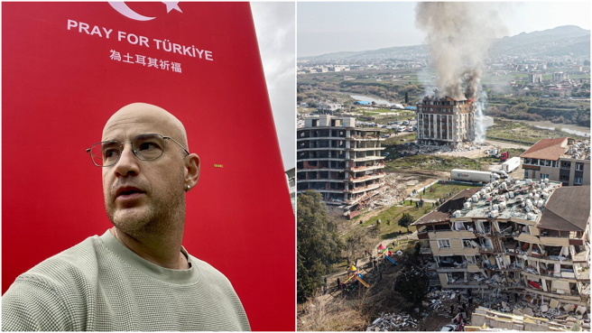 吴凤多次在脸书上更新土耳其灾情现况。(图／翻摄自吴凤脸书、达志影像)