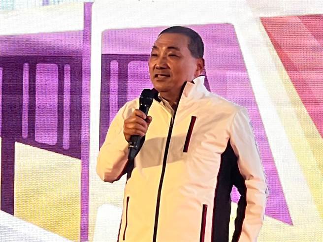 新北市长侯友宜。（王扬杰摄）