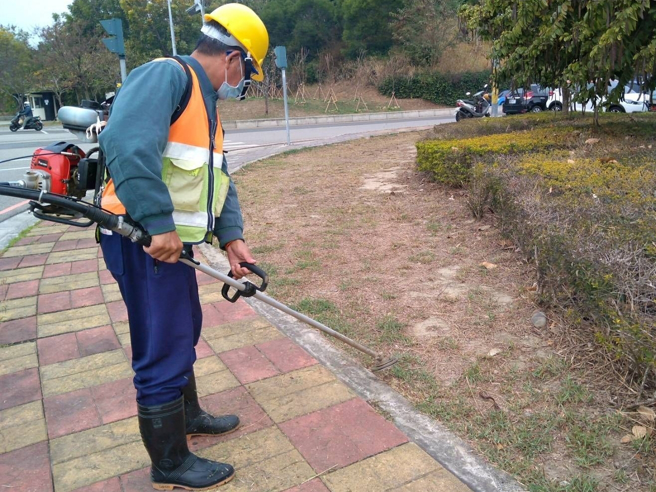 台中工业园区环境维护情形。图/台中市政府提供