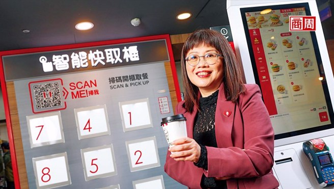 台湾肯德基总经理谢宜芳。(摄影/ 杨文财 )