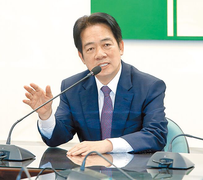 民进党主席赖清德要求，未来党内提名公职候选人应签署学位论文学术伦理声明书，但不溯及既往。（本报资料照片）