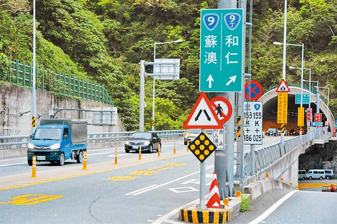 苏花改部分路段提升速率后成效不错，仁水隧道也将自18日起提高限速到60公里。（王志伟摄）