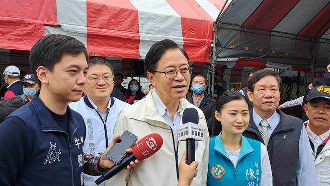 桃园市长张善政说，未来要更名成「基北北桃」，且要打破人为行政区域的边界，塑造没有阻碍、交通便利的共同生活圈。(蔡依珍摄)