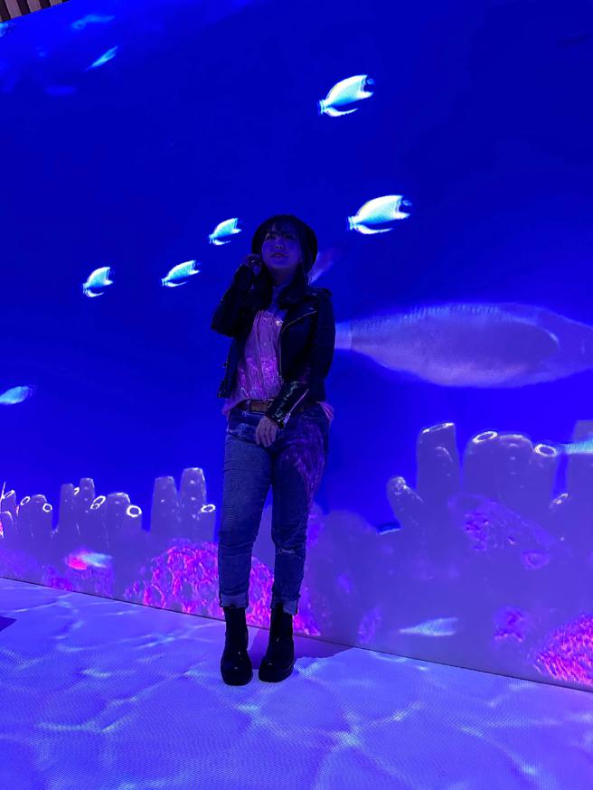 iPhone 14 Pro Max的低光源拍摄效果较难以控制。（石欣蒨摄）