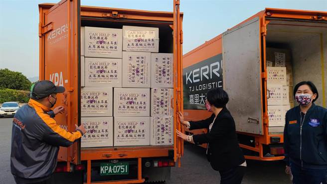 这些用品总计390箱，市值超过380万5700元，物资在3天内集结完毕，10日由嘉里大荣物流股份有限公司收件后，送出驻台北土耳其贸易办事处指定集货点。(县府提供／吴建辉彰化传真)