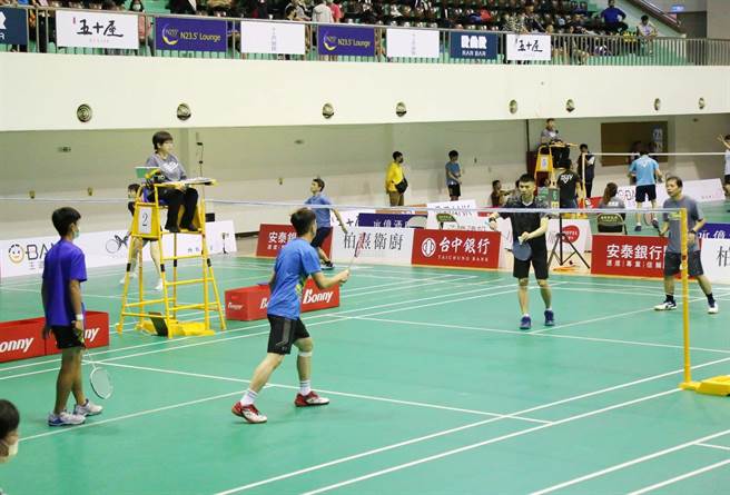 2023承亿杯全国羽球锦标赛正在进行式，全台约2000位选手参赛。（嘉义市政府提供∕吕妍庭嘉义传真）