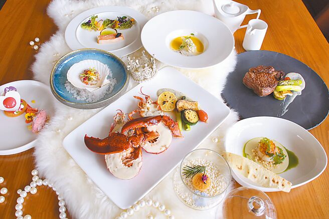 2023西洋情人节双人分享飨宴套餐。图／日月千禧提供