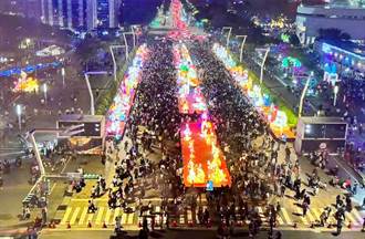 台灣燈會單日人潮破百萬 北市啟動交通應變措施