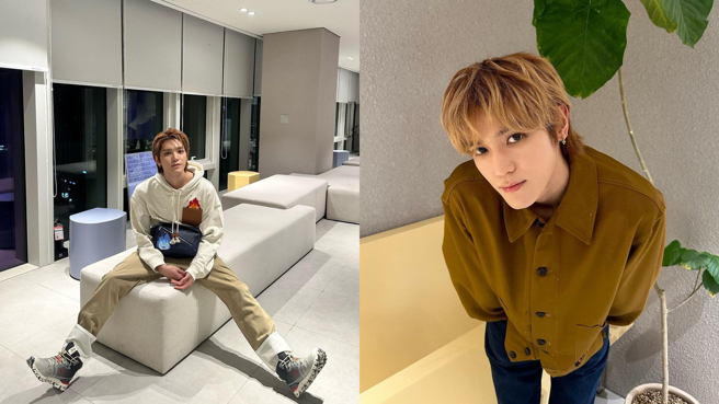 NCT127中的泰容近日虽腰痛仍忍痛撑完表演。（图／IG@taeoxo_nct）