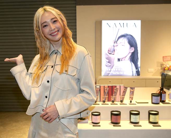 王心恬开香氛品牌实体店面，今举办活动。（陈君玮摄）