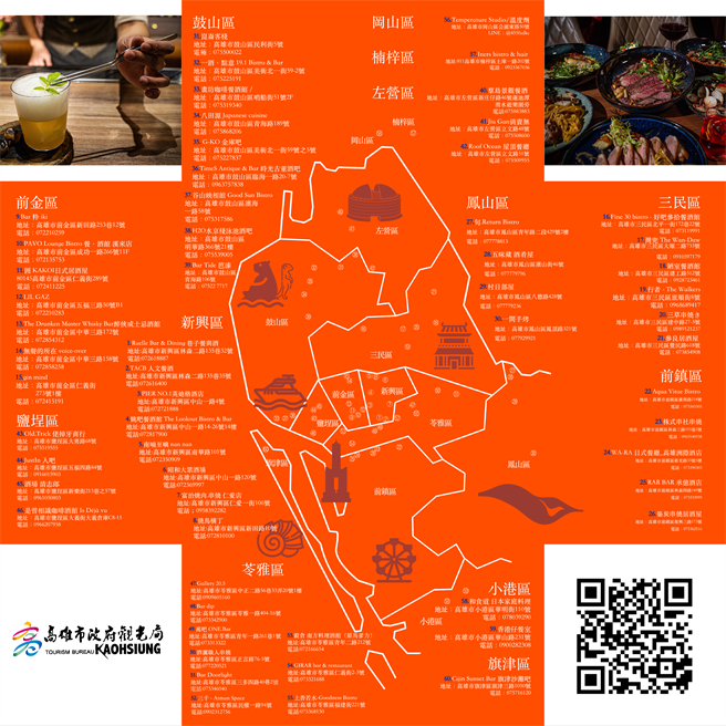 高雄严选60家特色酒吧。（柯宗纬翻摄）