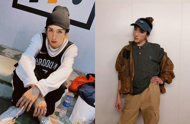 舞者「阿Mo」李启言为「MIRROR」演唱会伴舞，却遭萤幕砸中。（图／取材自李启言 Instagram）