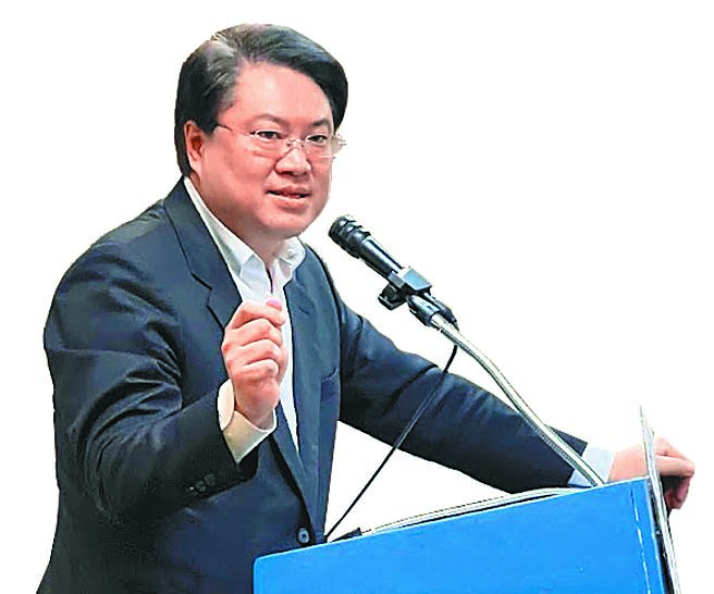 内政部长林右昌。图／彭媁琳