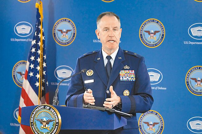 五角大厦发言人赖德（Pat Ryder）10日在媒体简报上证实，美军当天下午1时45分派出F-22「猛禽」战机，发射响尾蛇飞弹击落阿拉斯加上空的不明高空物体。（美联社）