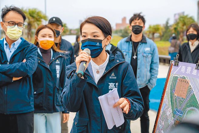 新竹市長高虹安表示，9800萬元確實是指運動公園整體工程經費，也澄清沒有帶風向，僅如實傳達議員關心事項。（新竹市政府提供／王惠慧新竹傳真）