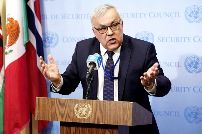 俄罗斯外交部副部长维尔新尼（Sergey Vershinin）近日称，俄罗斯已经准备好与乌克兰进行「无先决条件谈判」。（资料照／美联社）