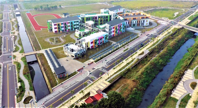永康新设盐行国中暨附近地区的区段徵收工程获得多国家工程品质大奖。(戴志扬翻摄)