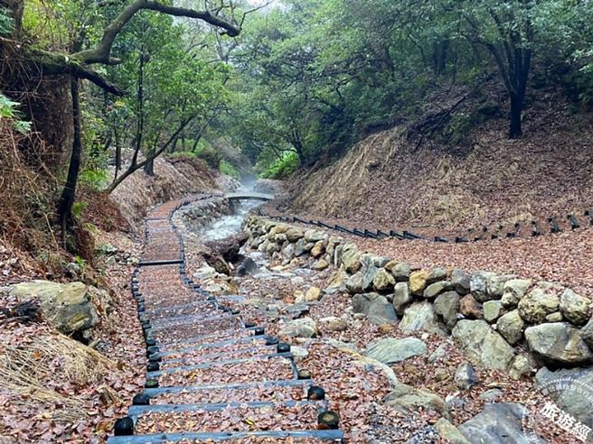 紫明溪溪畔步道(图：台北市大地工程处提供)
