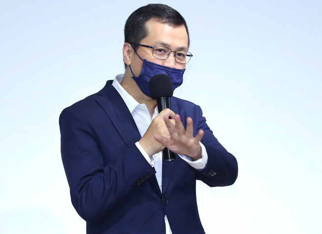 罗智强表示，若当选立委，将为中天平反。（中时资料照）