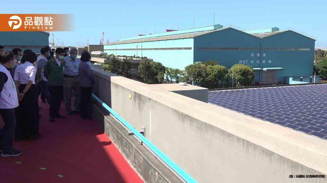 蔡英文视察中钢再生水系统  中钢:提高使用再生水比例 节约自来水给民生用途