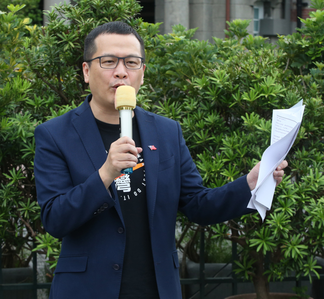 杨植斗认为，大安区若有罗智强（图）这样不怕吃苦的立委，想必是非常幸福的。（中时资料照）