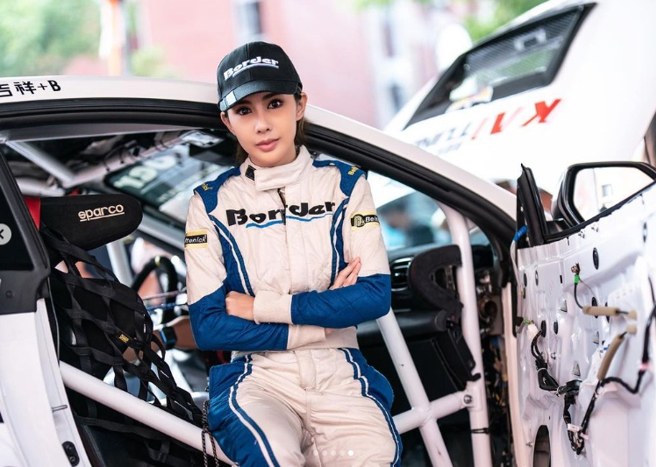 賽車女選手張瑩家（圖/evo_abby提供）