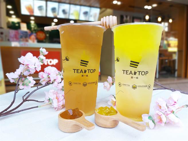 TEA TOP轰蜜荞麦（右）北部65元，南部60元。（TEA TOP提供）