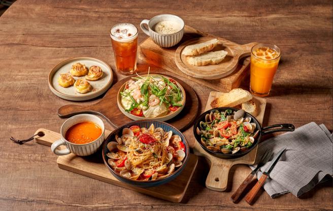 宏匯广场布娜飞比利时啤酒餐厅双人甜蜜蜜套餐，原价1488元、特价1288元。（宏匯广场提供）